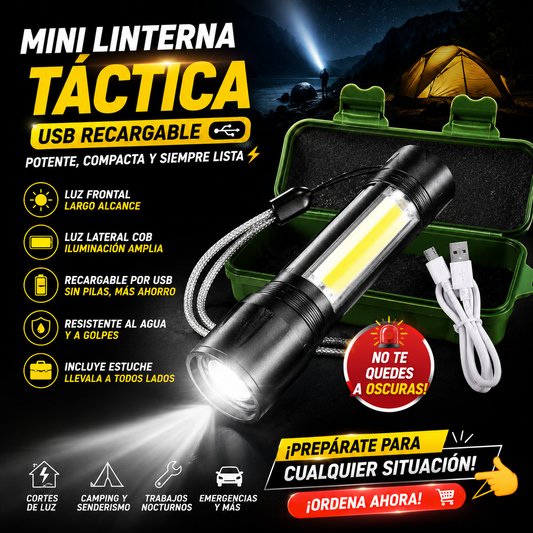 Mini Linterna Tactica Led 2000