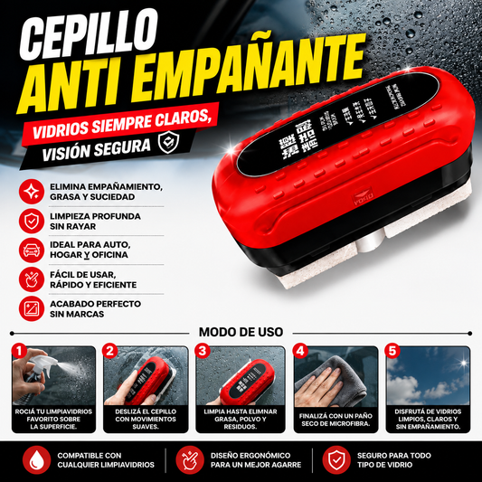 Cepillo Esponja Anti Empañante