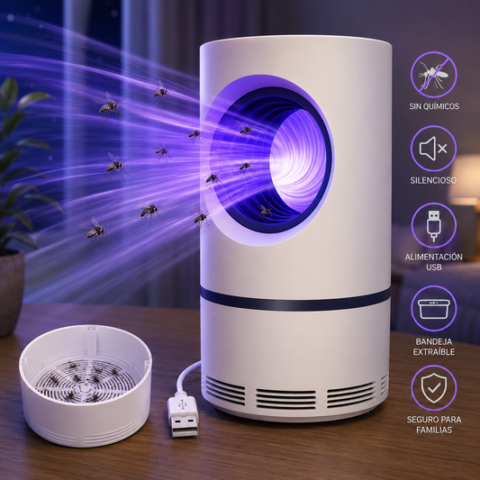Lampara Led Atrapa Mosquitos