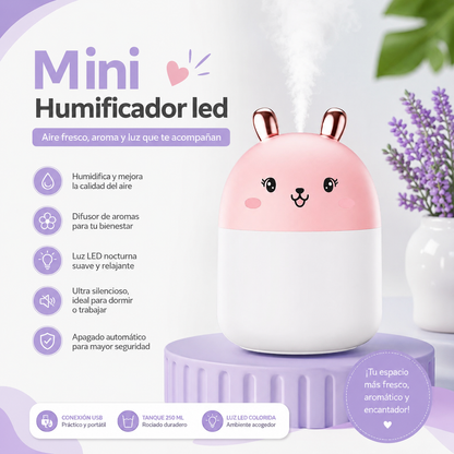 Mini Humidificador USB de Conejo