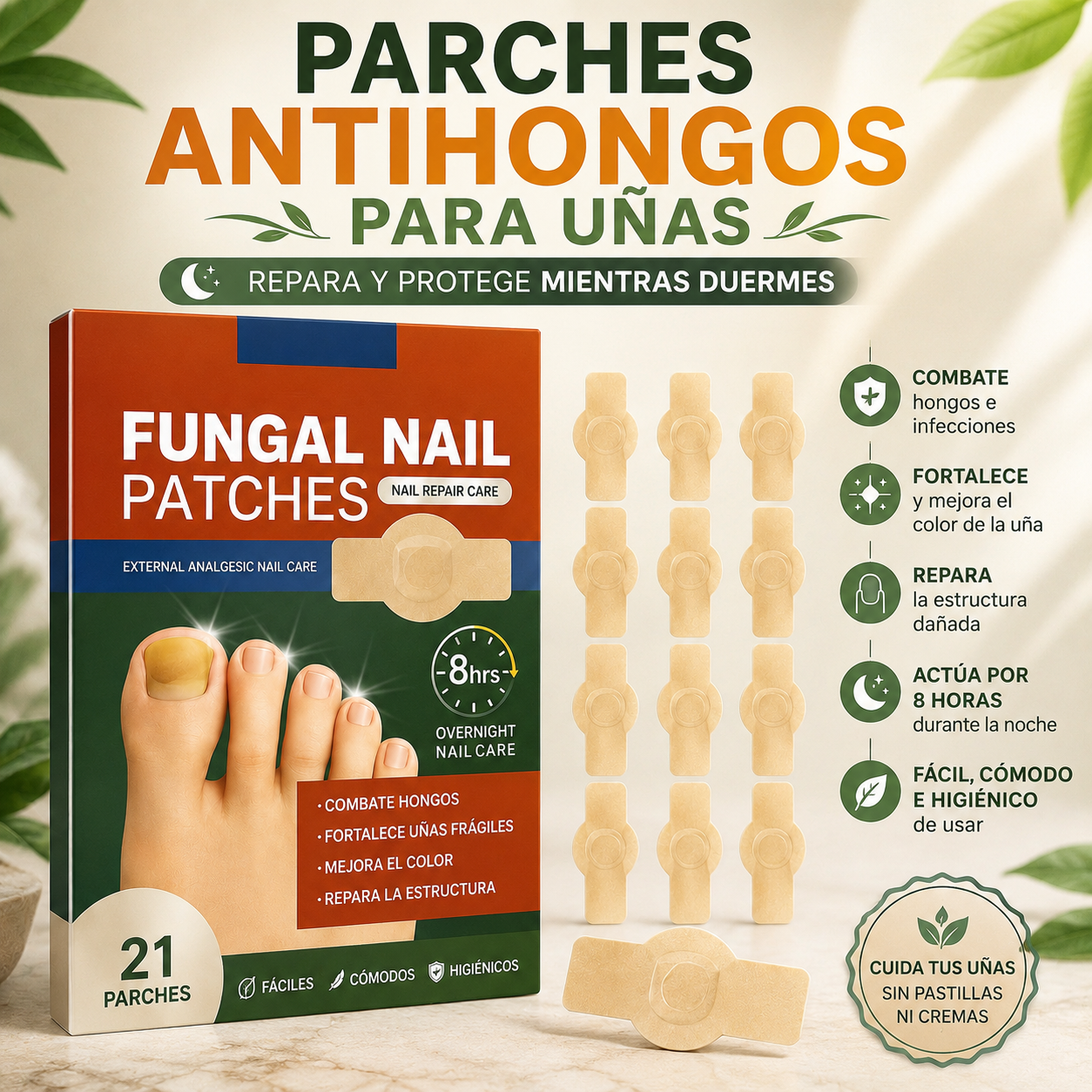 Parche Anti Hongo Uña