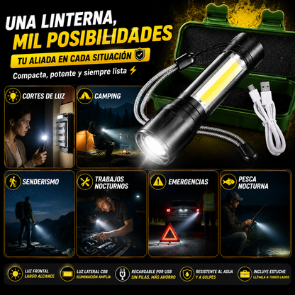 Mini Linterna Tactica Led 2000