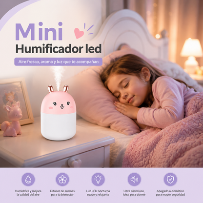 Mini Humidificador USB de Conejo