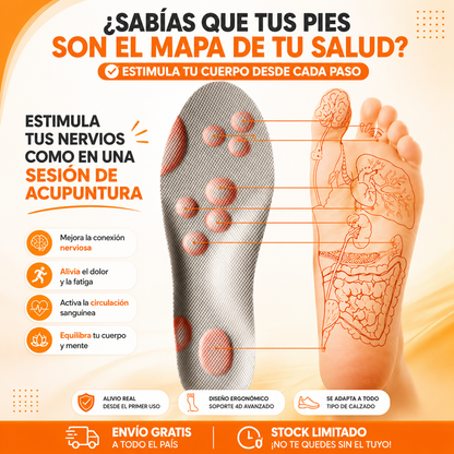 Plantilla ortopédica 4D -  Fascitis Plantar
