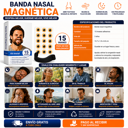Banda Nasal Magnética