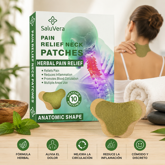 Parche de cuello dolor cervical