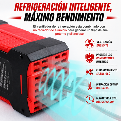 CARGADOR REPARADOR DE BATERIAS PARA AUTO