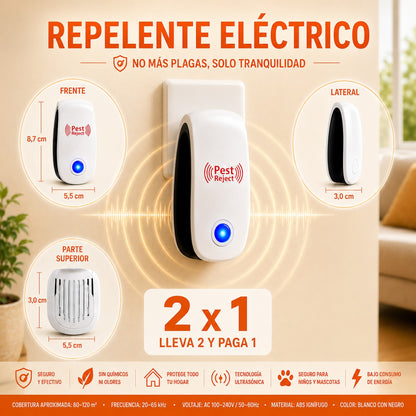 Repelente eléctrico para ratones - Oferta especial 2X1
