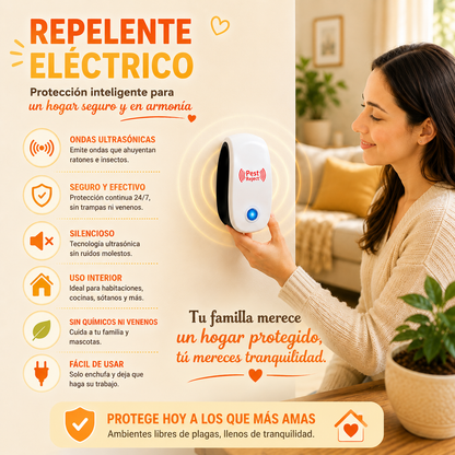 Repelente eléctrico para ratones - Oferta especial 2X1